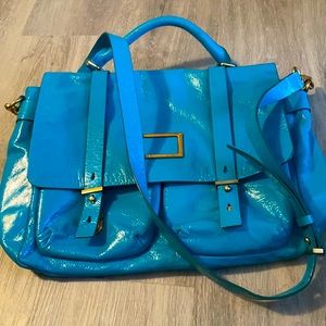 Marc by Marc Jacobs messenger bag in turquoise